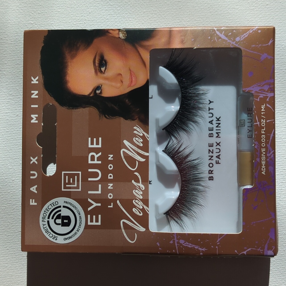 🆕 Eylure London Vegas Nay Bronze Beauty Faux Mink Lashes